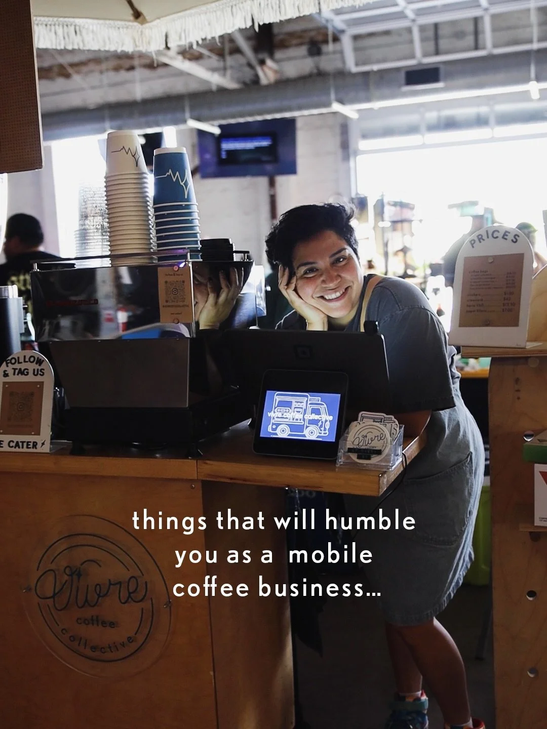 running a mobile coffee business will humble you&hellip; fast.
you can prepare, plan, organize everything perfectly and still have something go completely sideways.
but somehow&hellip; you learn, adjust, and show up again.

if you&rsquo;re in this wo