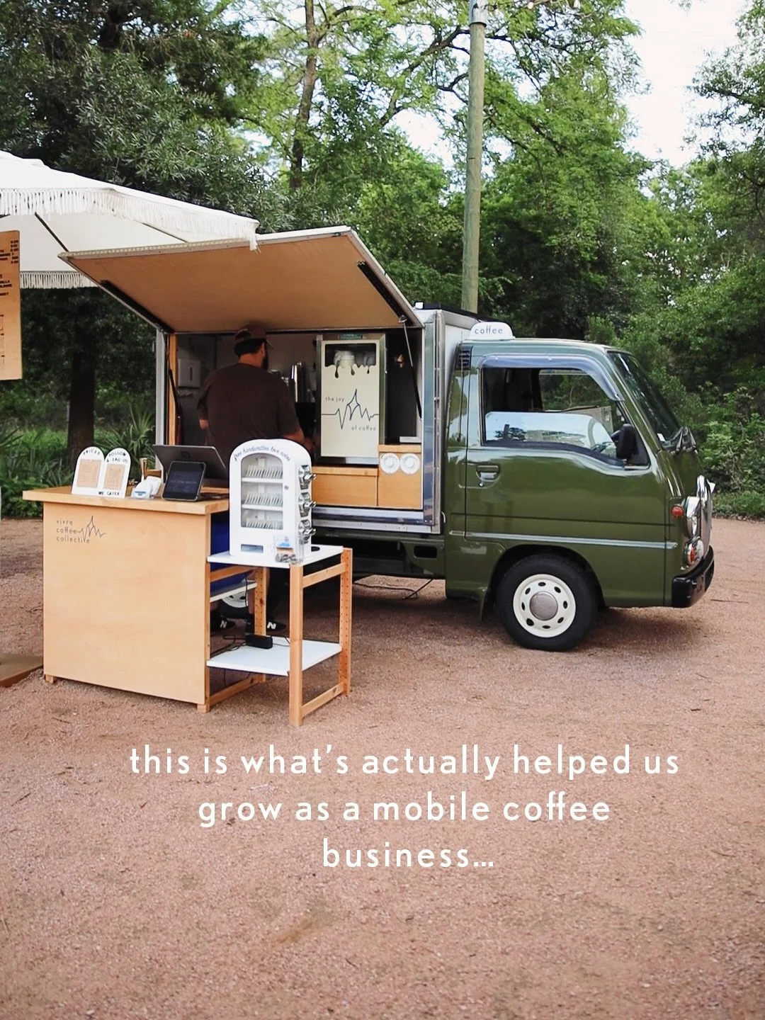 there&rsquo;s no one &ldquo;secret&rdquo; to growing a coffee business.
just small things&hellip; done consistently.
learning, responding, showing up, connecting over and over again.
this is what&rsquo;s really worked for us so far ✨ 
if you&rsquo;re