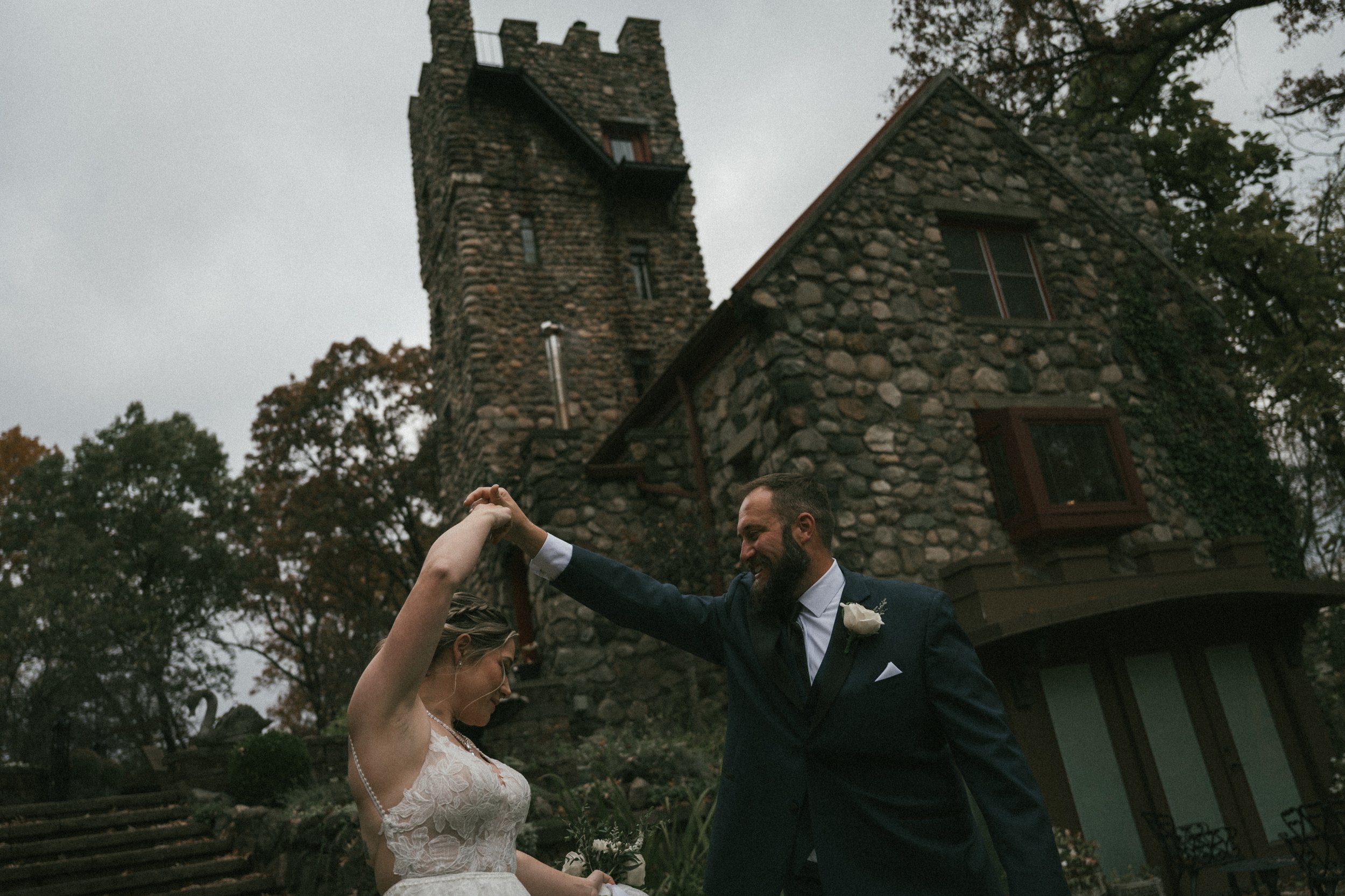 Vow Renewal at Helmer Castle in Jackson, Michigan - Kayla + Kyle