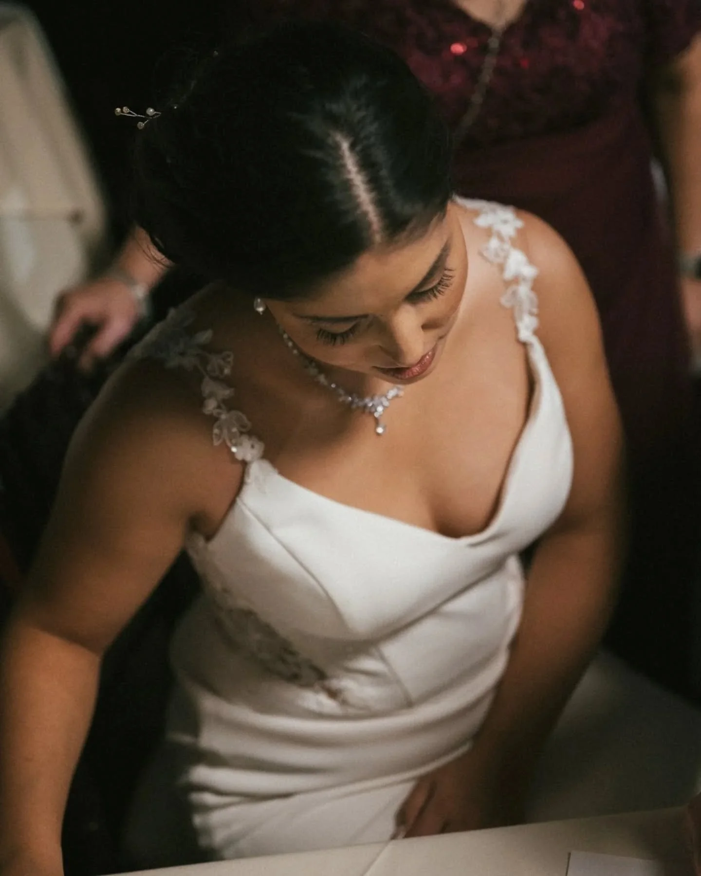 I don't know why this feels like such a weird thing to say but-- I kind of love this part of a wedding day?! Most people probably think it's so boring, but I think of it as the snapping of the tension rod. The formal, nerve wracking part of the day i