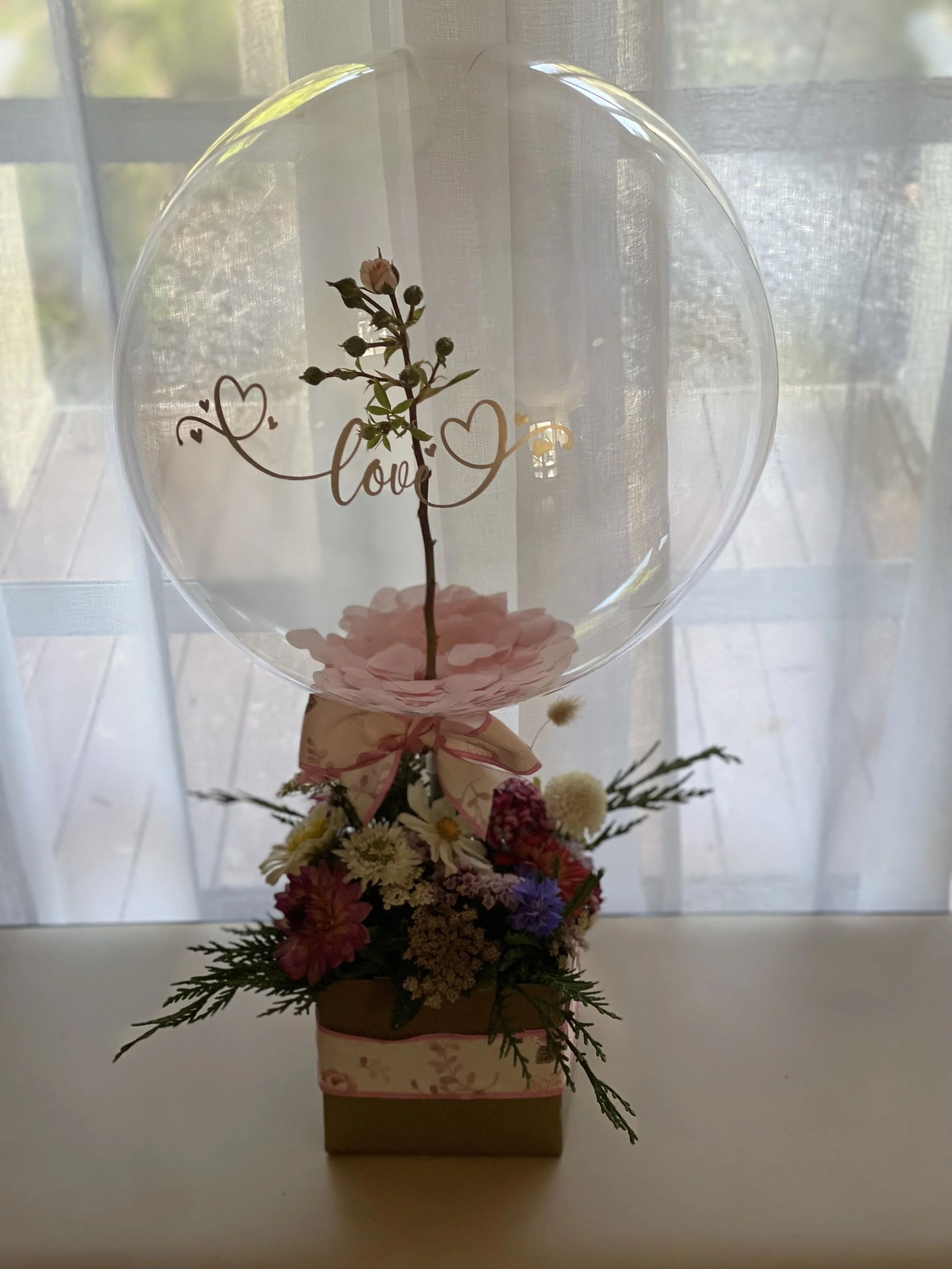 Special Occasion Flower Balloons