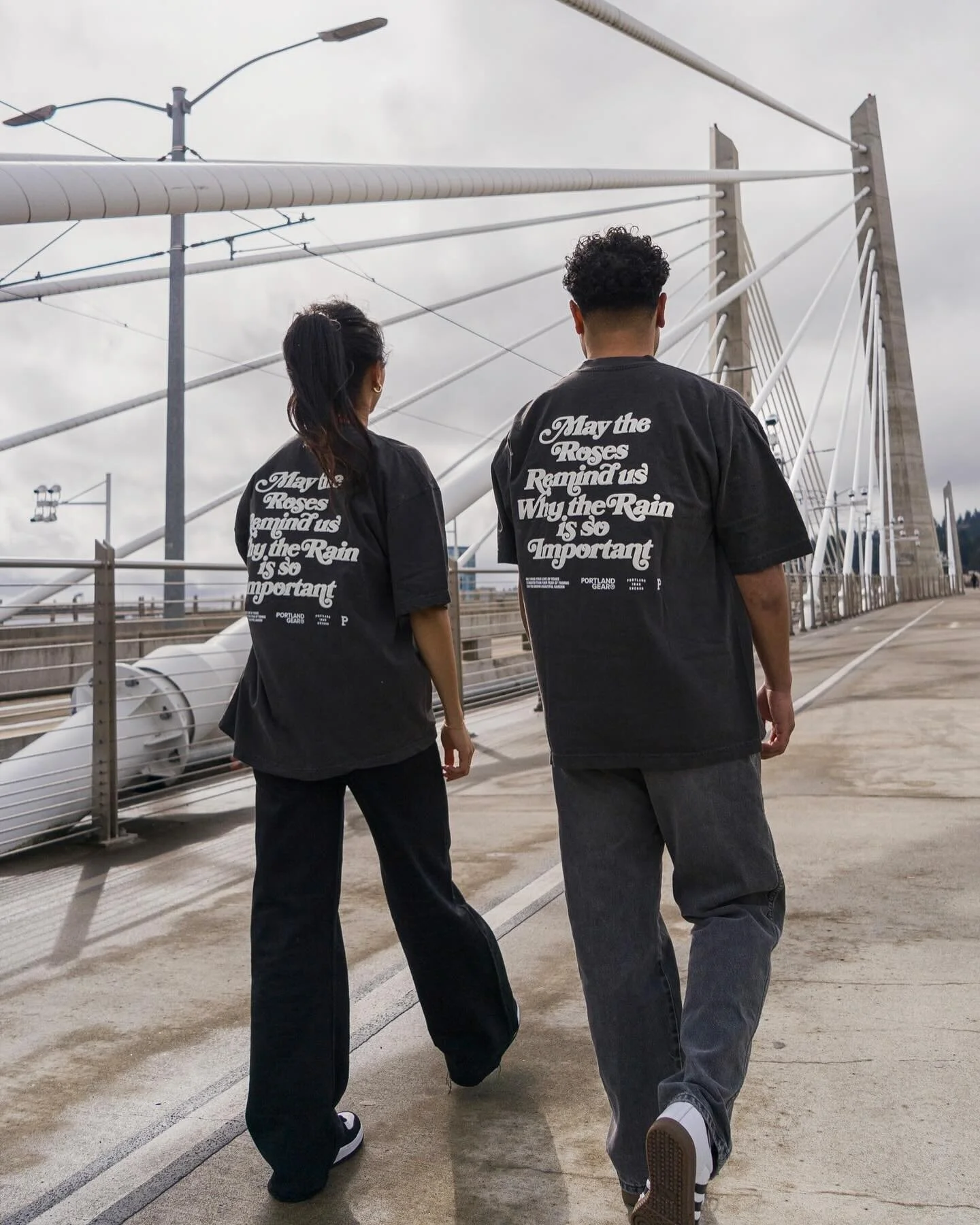 Second set, featuring the vintage black t shirt from @portlandgear