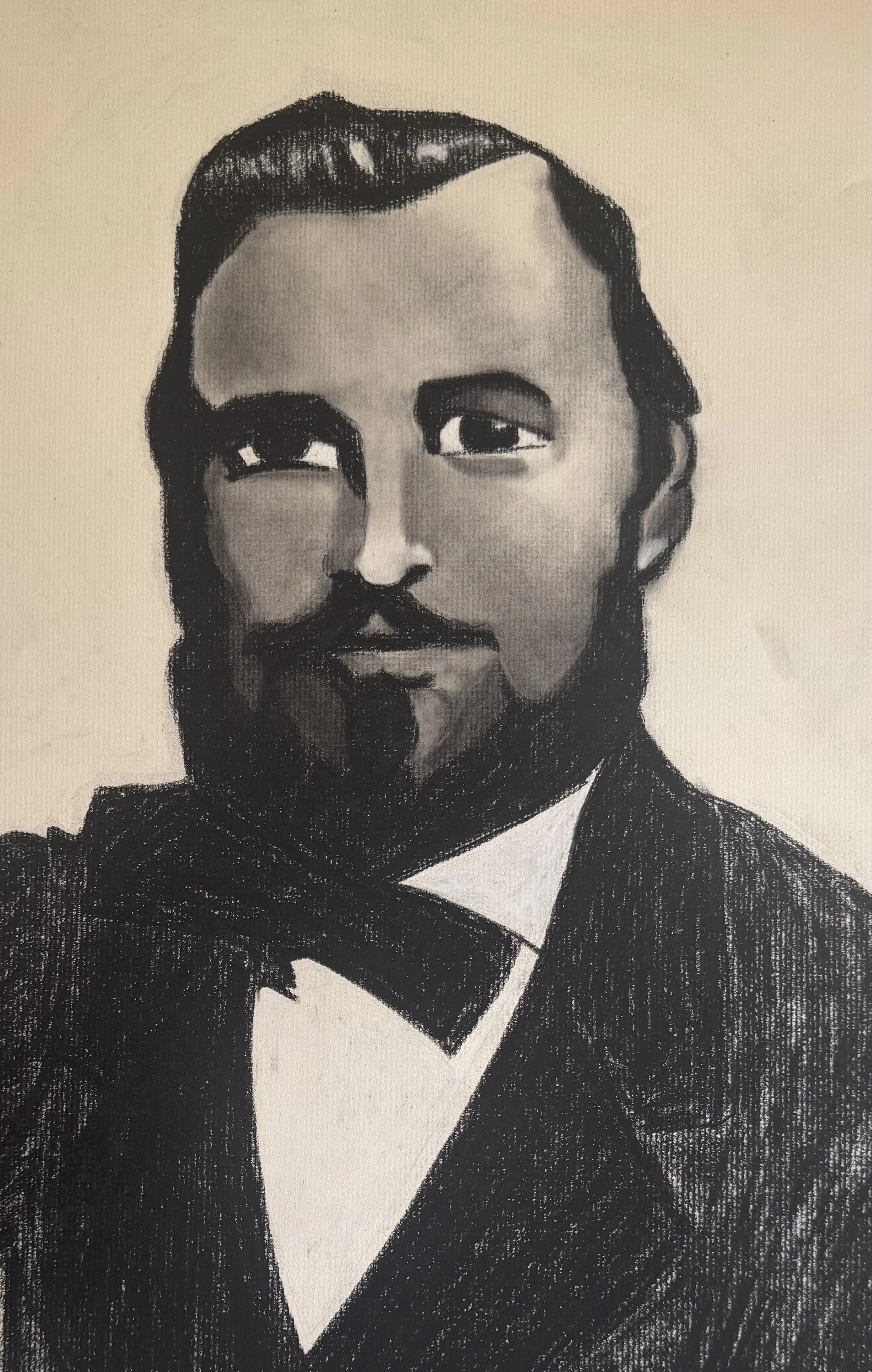 2015. Balakirev. Charcoal. 13x17 -
© Gregory Klug. All artwork is protected by copyright and may not be used, copied, or reproduced without written permission.