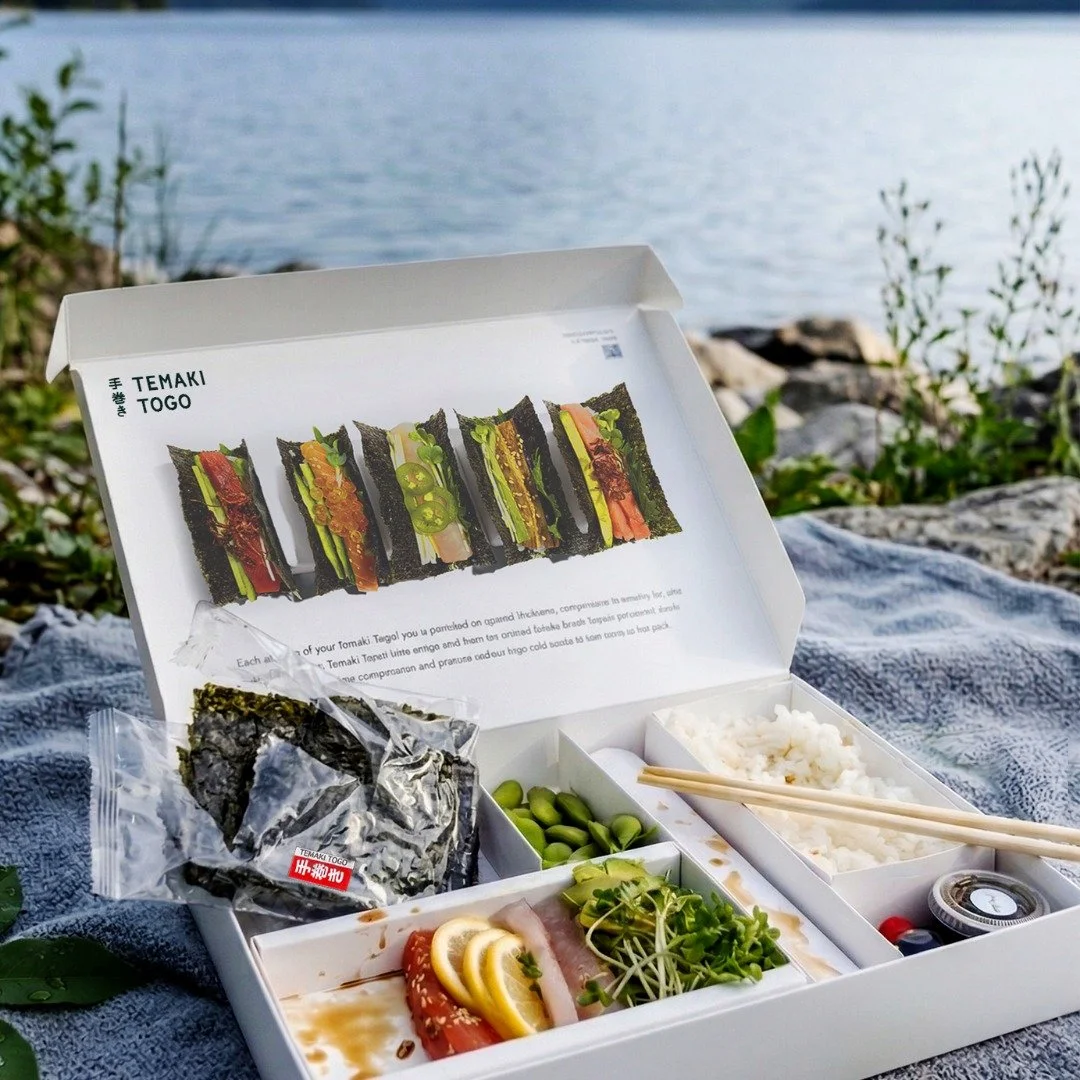 Picnic by the water, made interactive.

Roll your own, take your time.
Fresh sashimi, warm rice, crisp nori exactly how you like it.

Good food. Better moments.

#TemakiToGo #RollYourOwn #PicnicVibes #WaterfrontEats #SushiExperience #LAEats #FoodWith