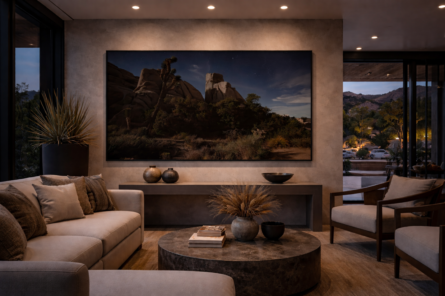 Elegant living room with desert view.png