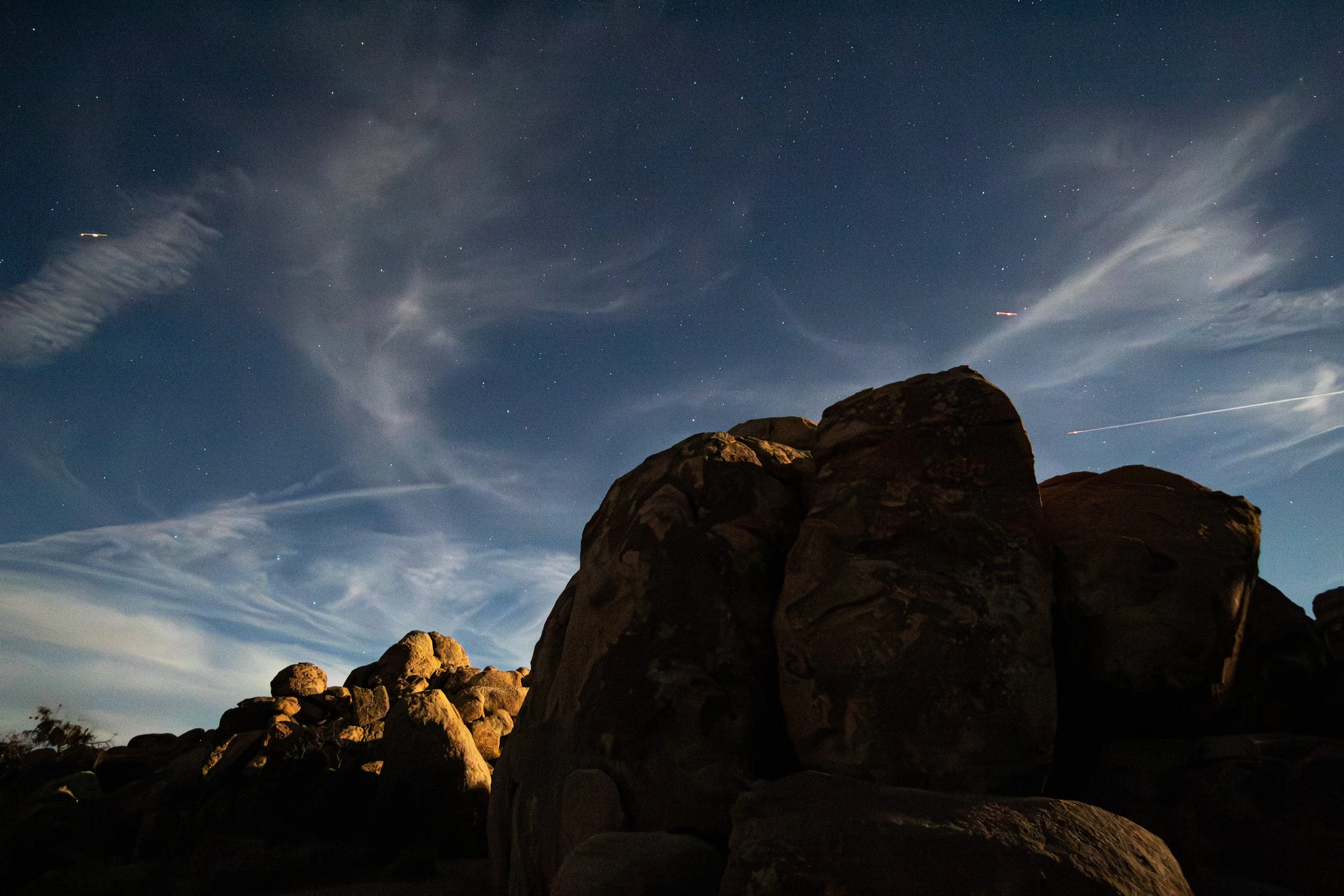 Desert Light, Night Sky