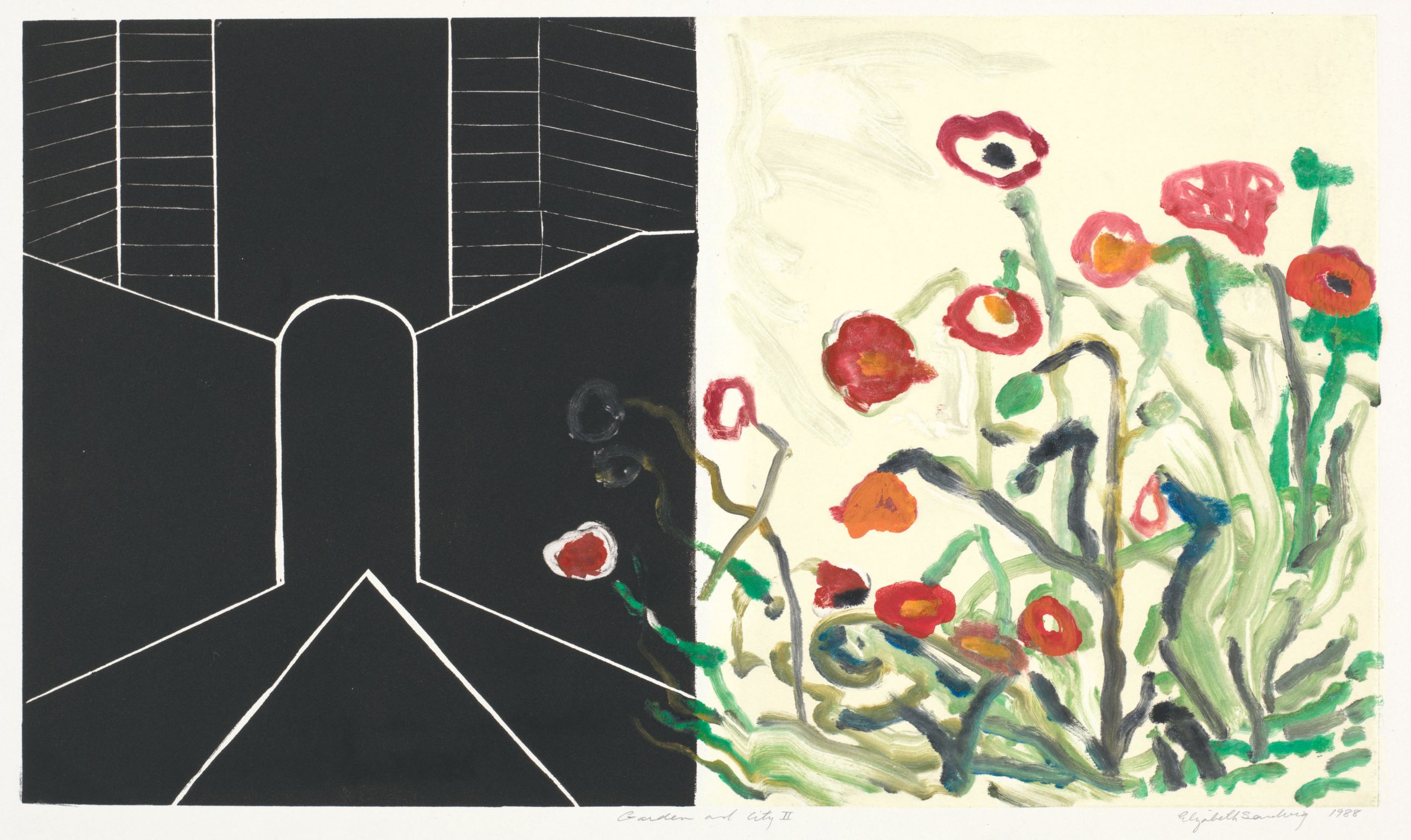 Garden and City II, 1988