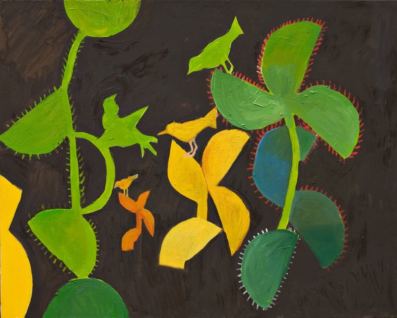 Cactus Bird, 2007
24 x 30
Oil on canvas