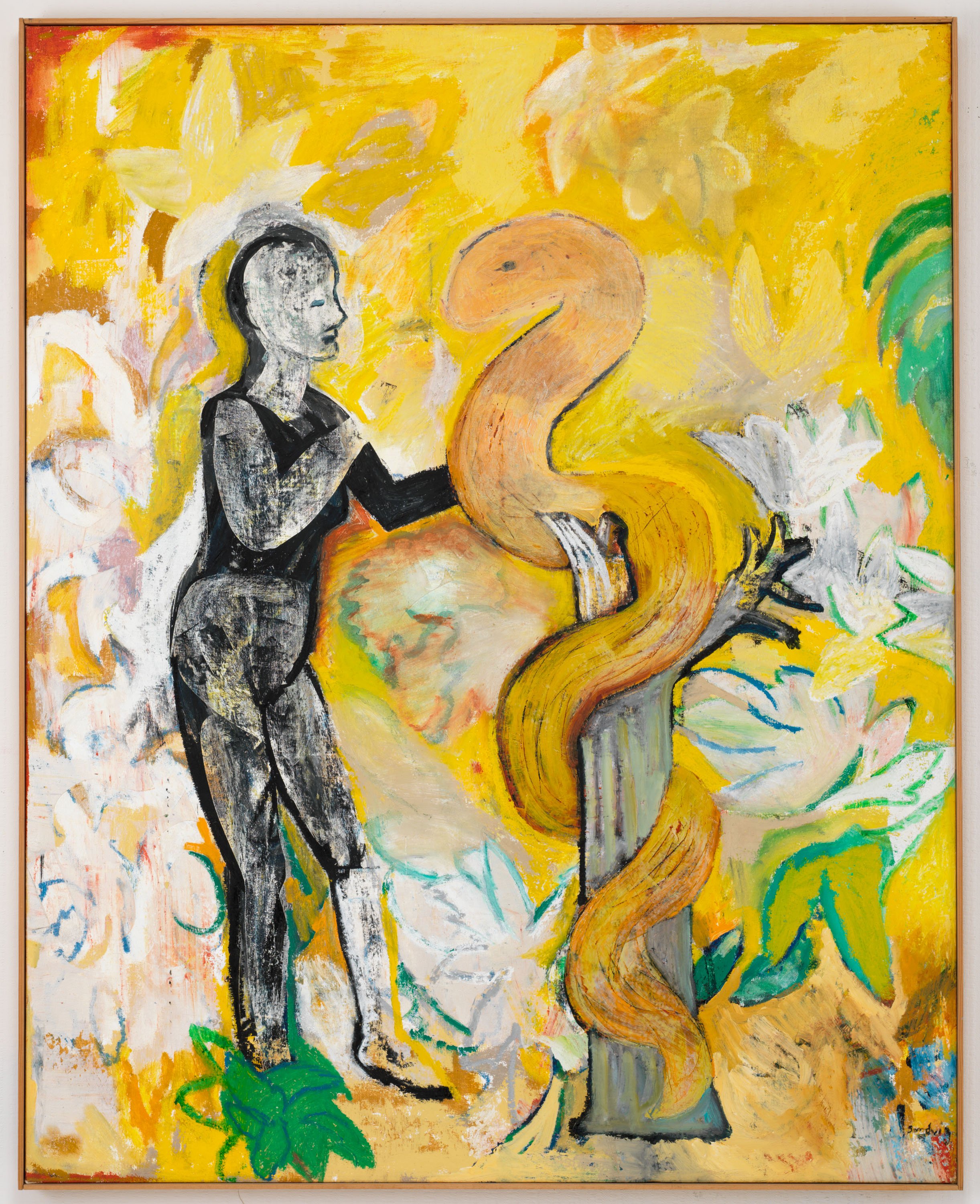 Eve and the Serpent,
oil on canvas
1993