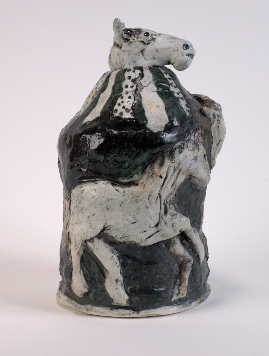 Horse Vase with Horsehead, 2017