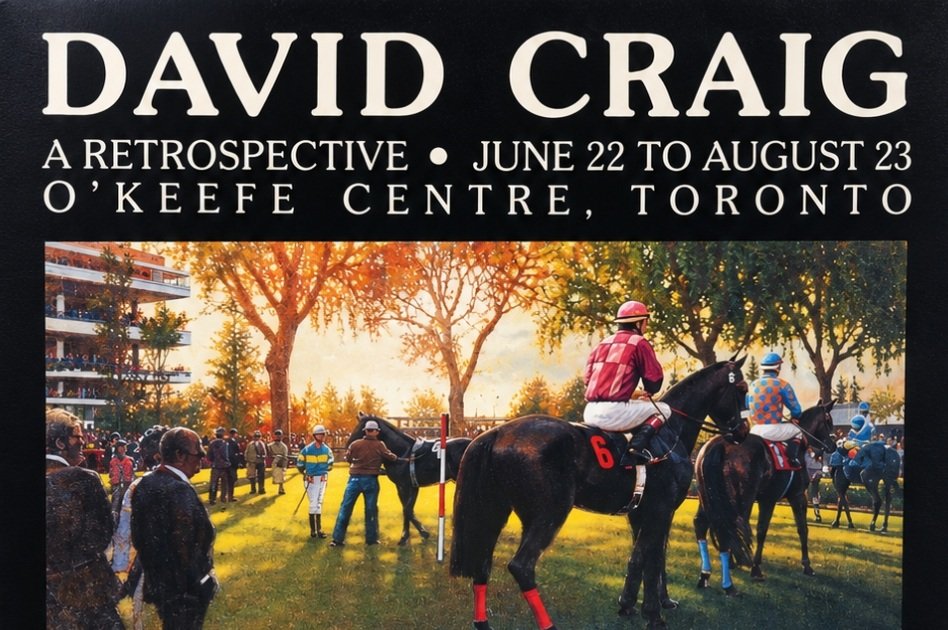 David Craig's Landmark One-Man Exhibition at Toronto's O'Keefe Centre (1987)