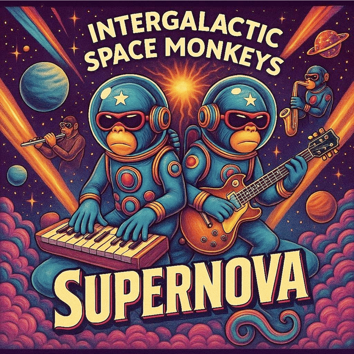 A New sonic galaxy emerges: “SUPERNOVA” Intergalactic Space Monkeys
