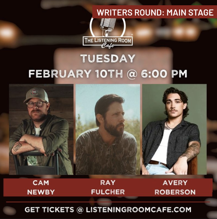 Listening room: Cam Newby, Ray Fulcher, Avery Roberson