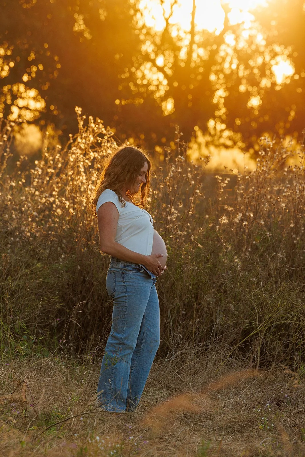 Maternity Photos at Carpenteria Bluffs 