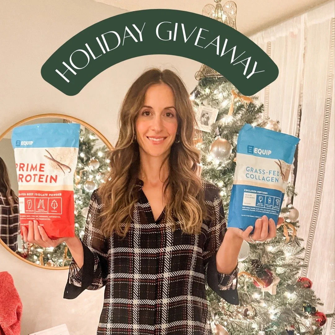 🎄 HOLIDAY GIVEAWAY 🎄

I&rsquo;m giving away Equip Prime Protein (Vanilla) + Equip Collagen, two supplements I personally use and recommend as a functional nutritionist 🤍

Clean, grass-fed, easy to digest, and supportive of muscle, skin, joints, an