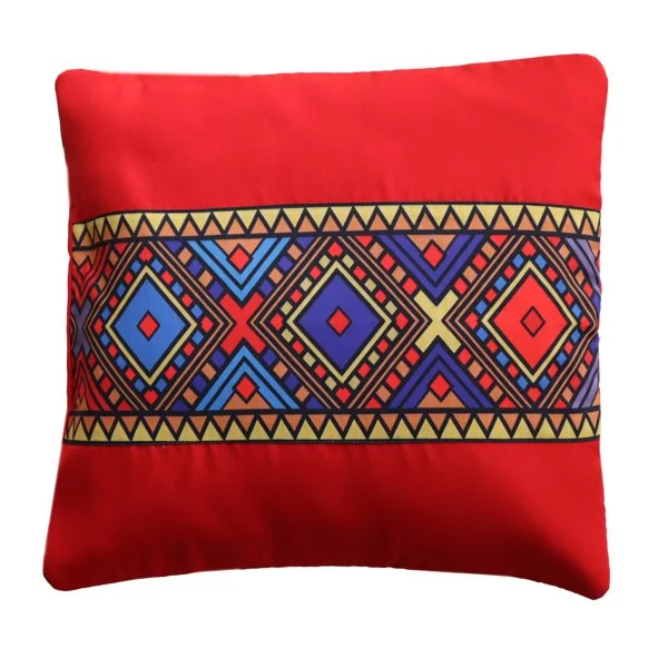 Cushion Cover: Red Vrs. 02