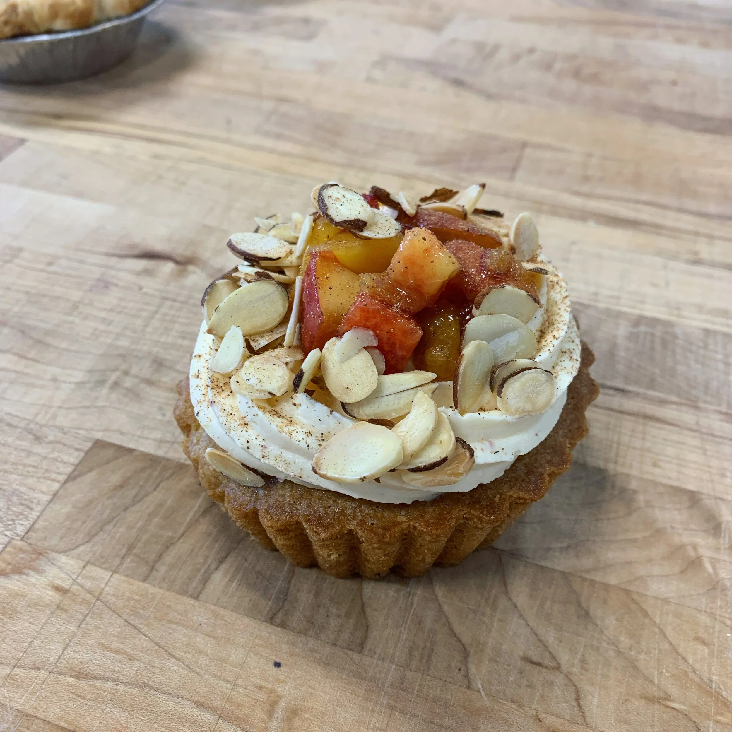 Peach Almond Cake