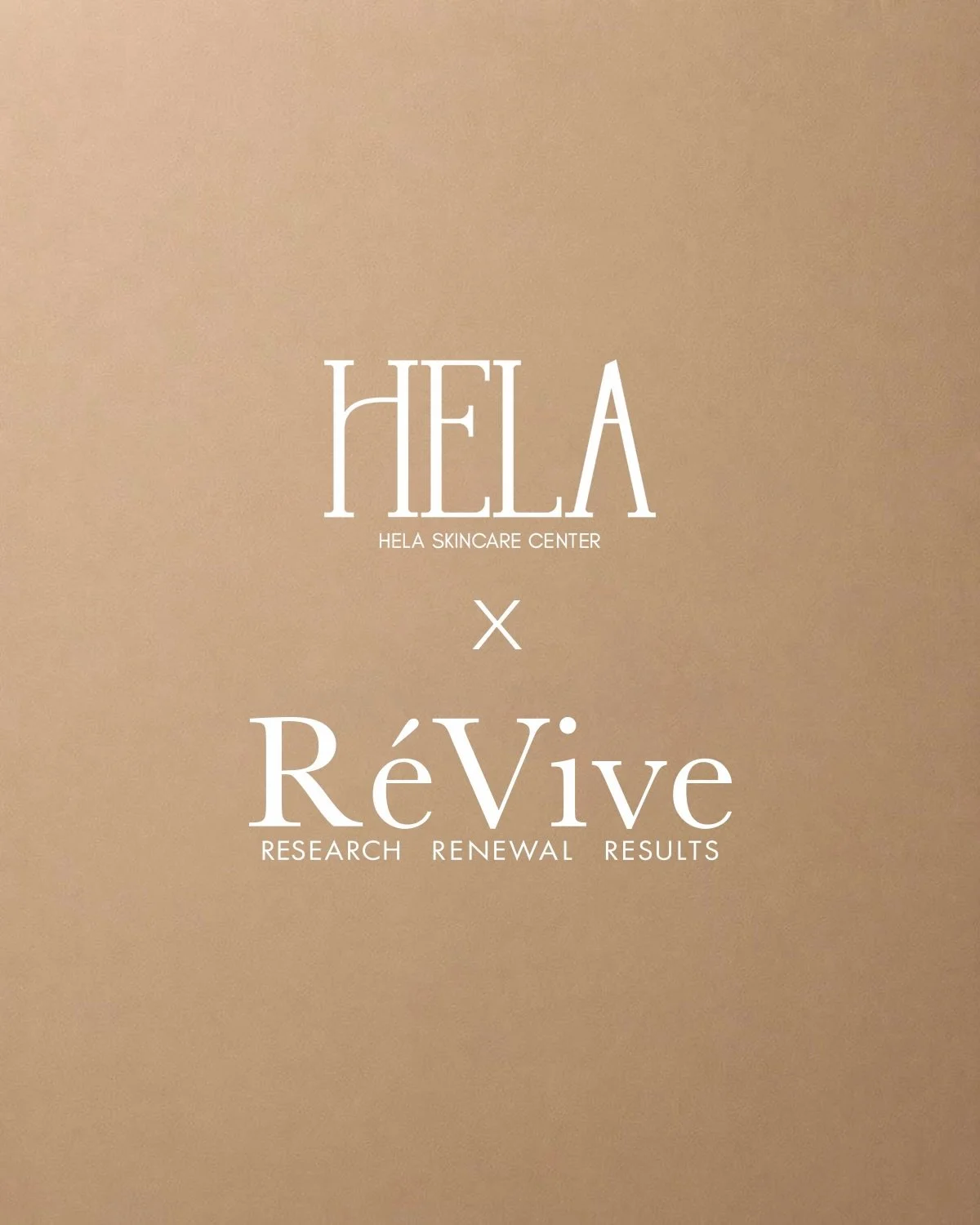 A New Chapter in Skin Renewal💚

We are delighted to announce the partnership between
@helaskinnyc and @reviveskincare✨

💗💗Now, the world of R&eacute;Vive comes to HELA.
Through this partnership, HELA will introduce R&eacute;Vive&lsquo;s advanced s