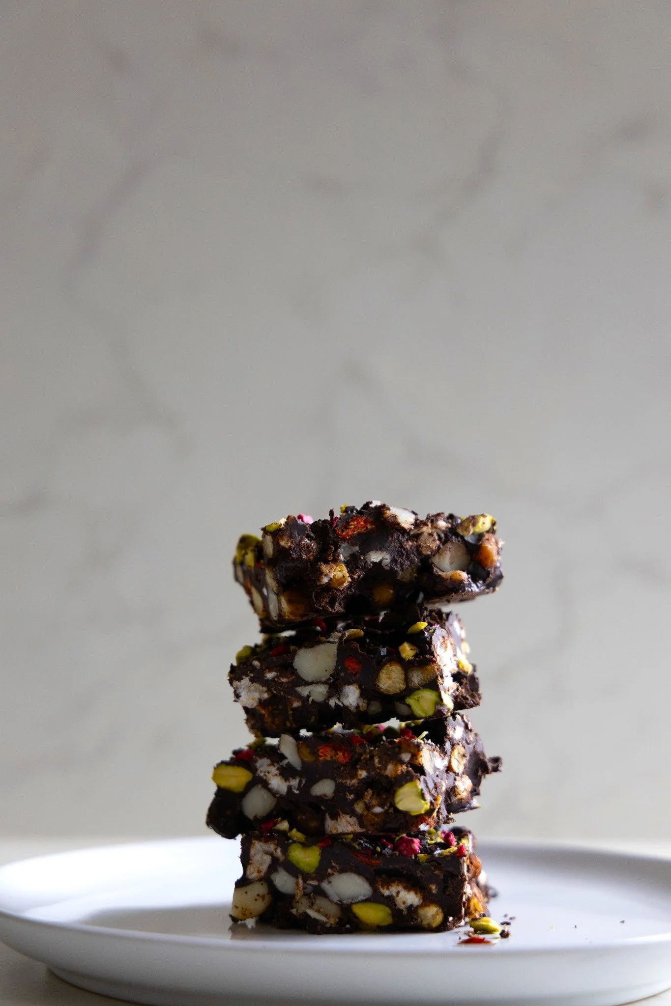 CHOCOLATE CHICKPEA BARK