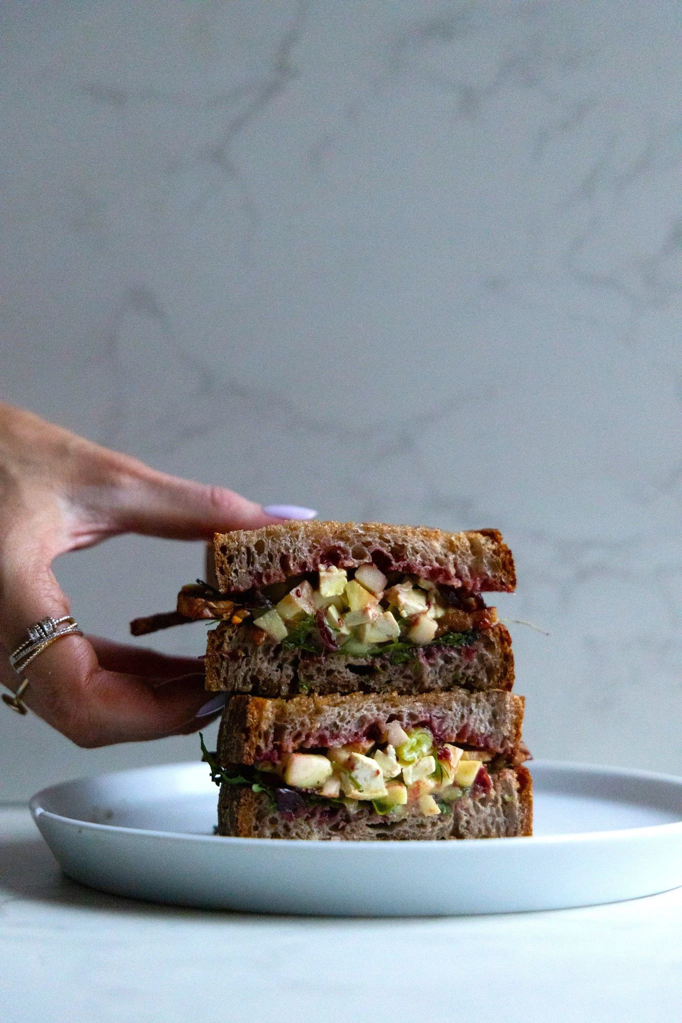 HIGH-PROTEIN CHRISTMAS TOASTIE