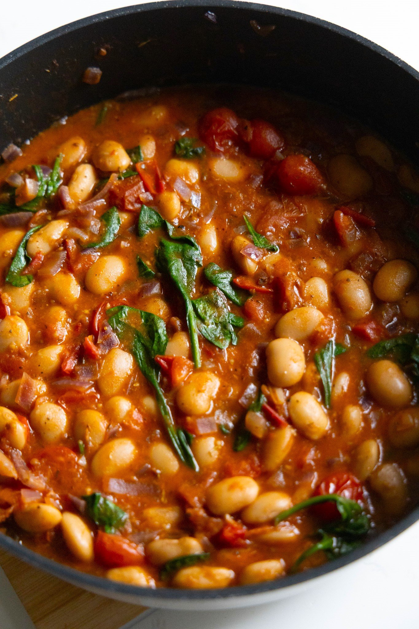 SUN-DRIED TOMATO AND BUTTERBEAN STEW