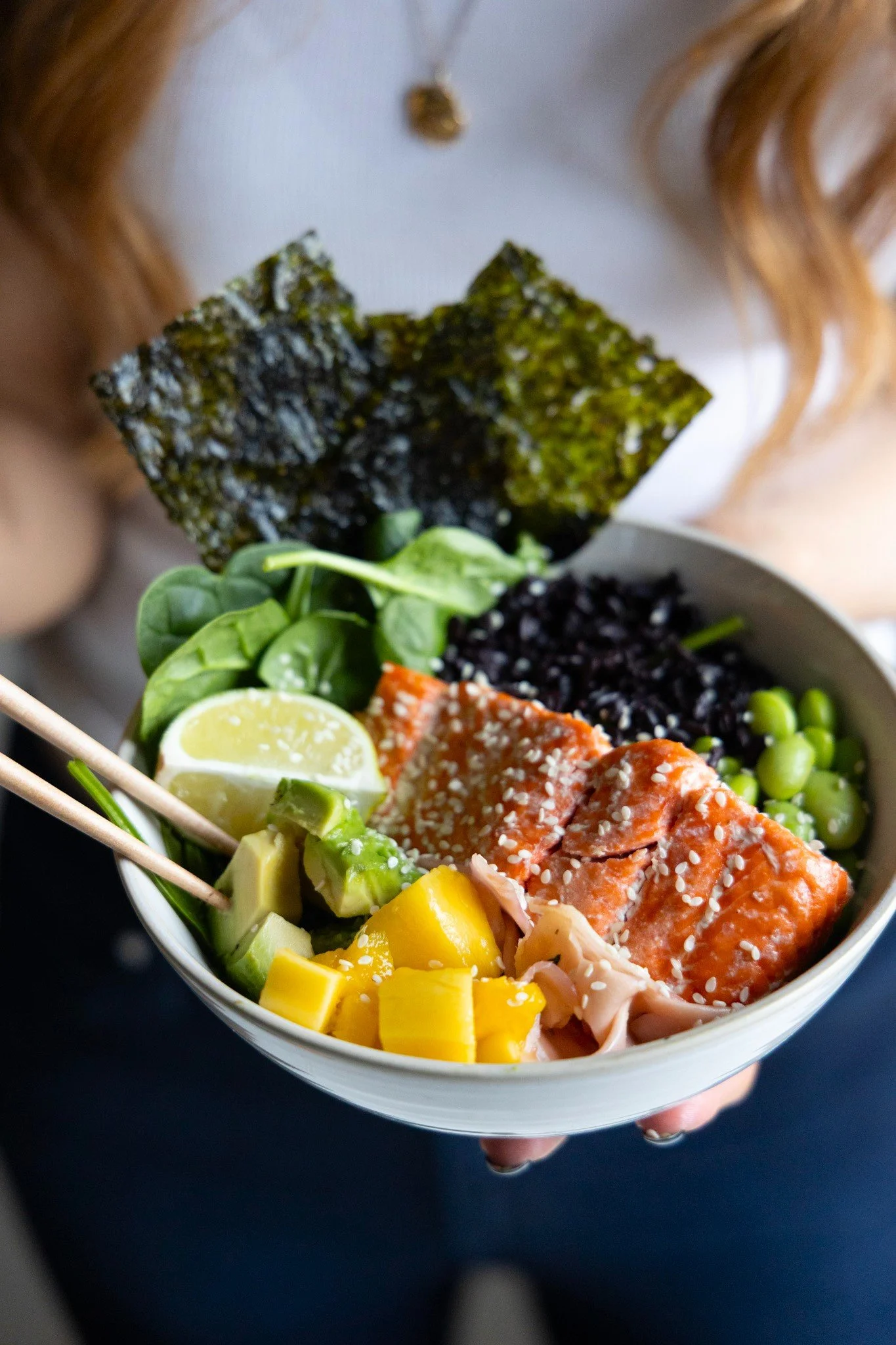 ‘EAT THE RAINBOW’ POKE BOWL