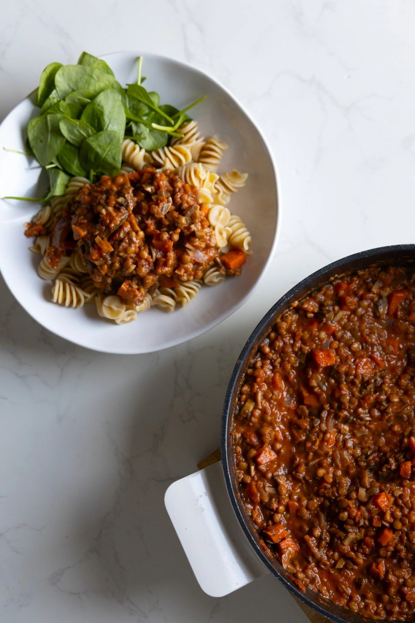 MUSHROOM &amp; LENTIL RAGU