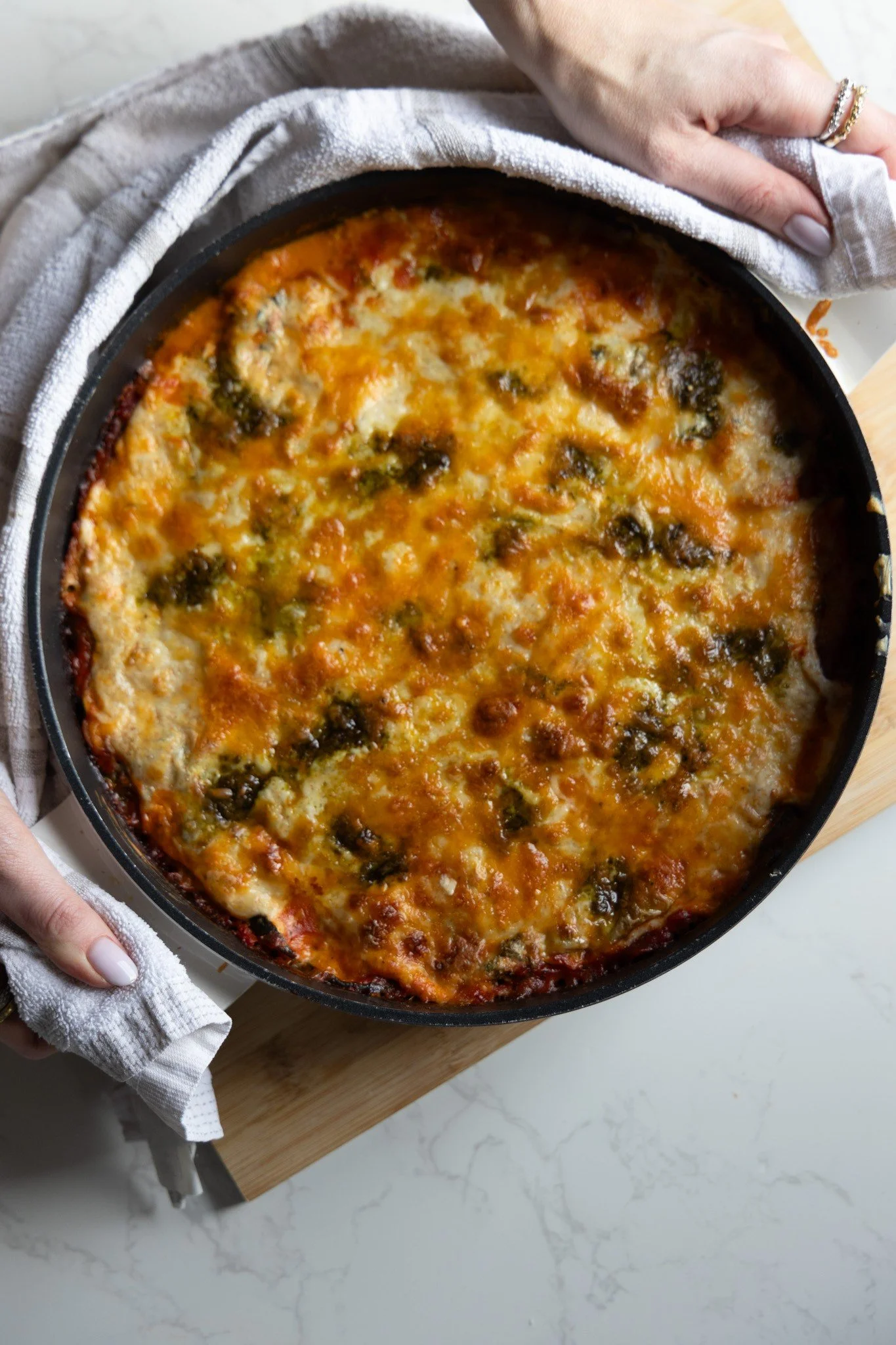 ONE POT SUPERGREENS LASAGNE
