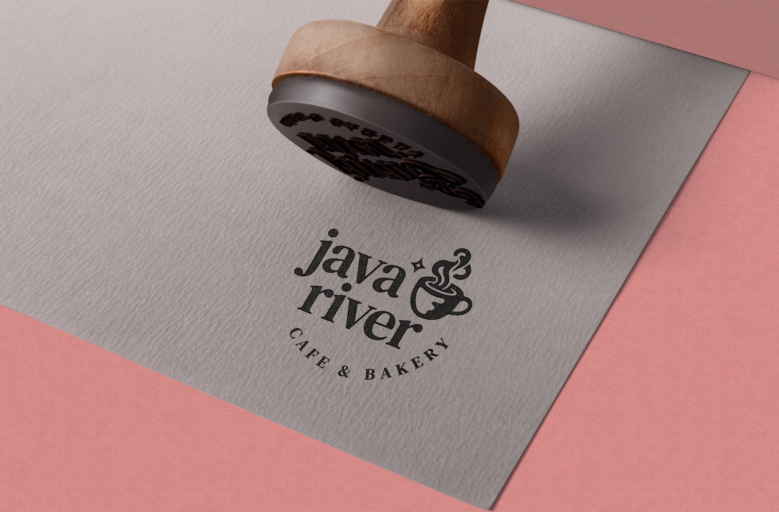 Java River Cafe and Bakery in Keokuk, Iowa Brandstorm Brand by Rae Design