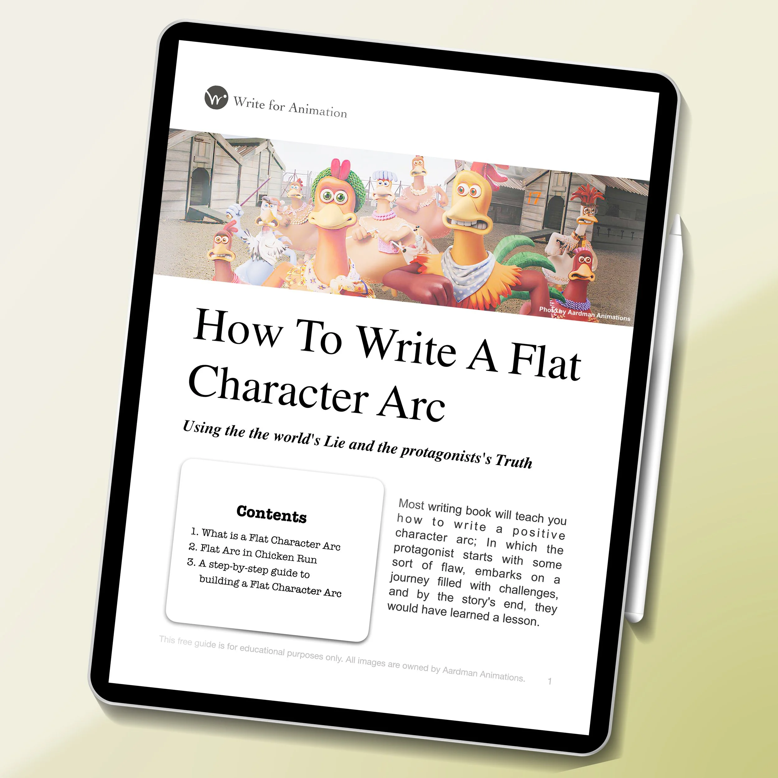 Freebies — Write for Animation