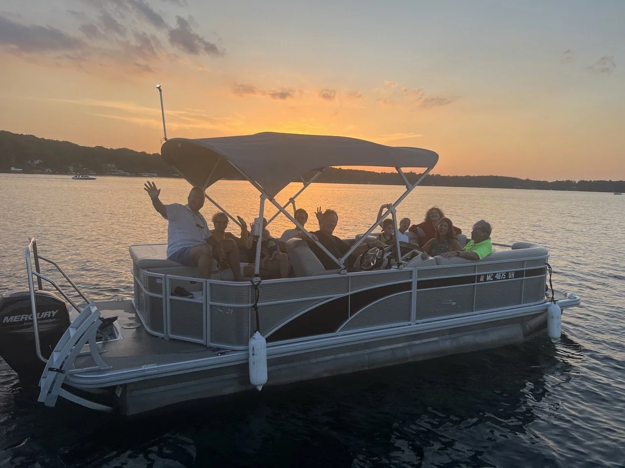 Boat Rentals — Pontoon Boat Rentals Long Lake in Traverse City