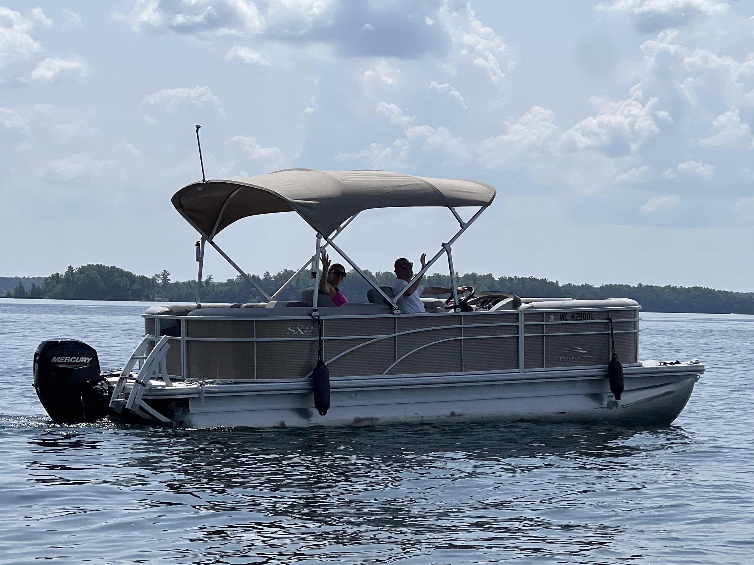 Boat Rentals — Pontoon Boat Rentals Long Lake in Traverse City