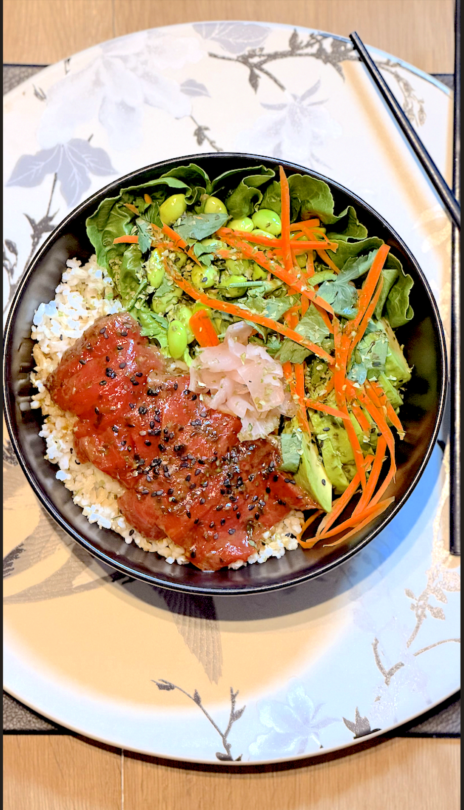 Vegan Tuna Poke Bowl
