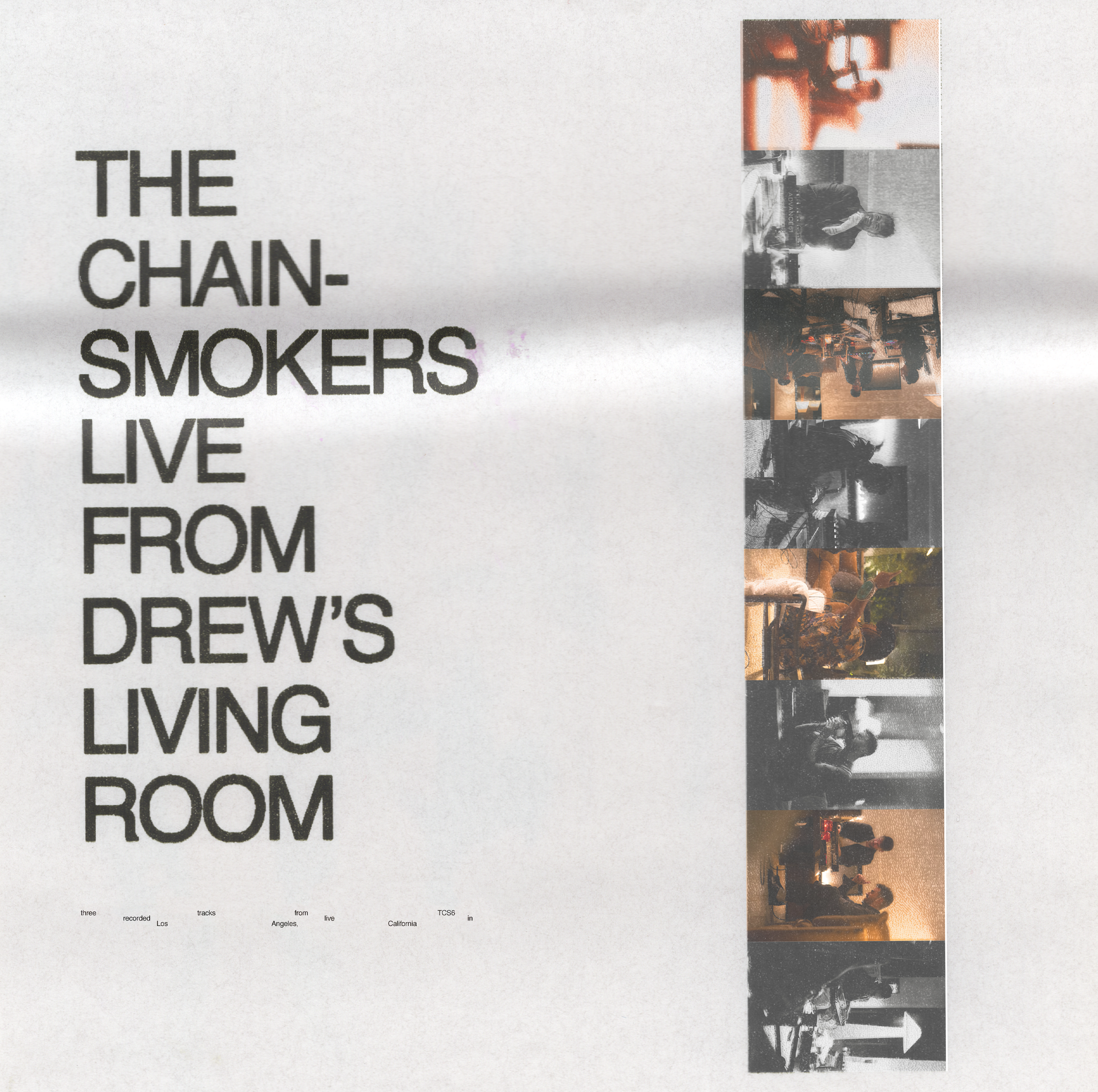 [07_26_24] cover for The Chainsmokers "Live From Drew's Living Room" EP