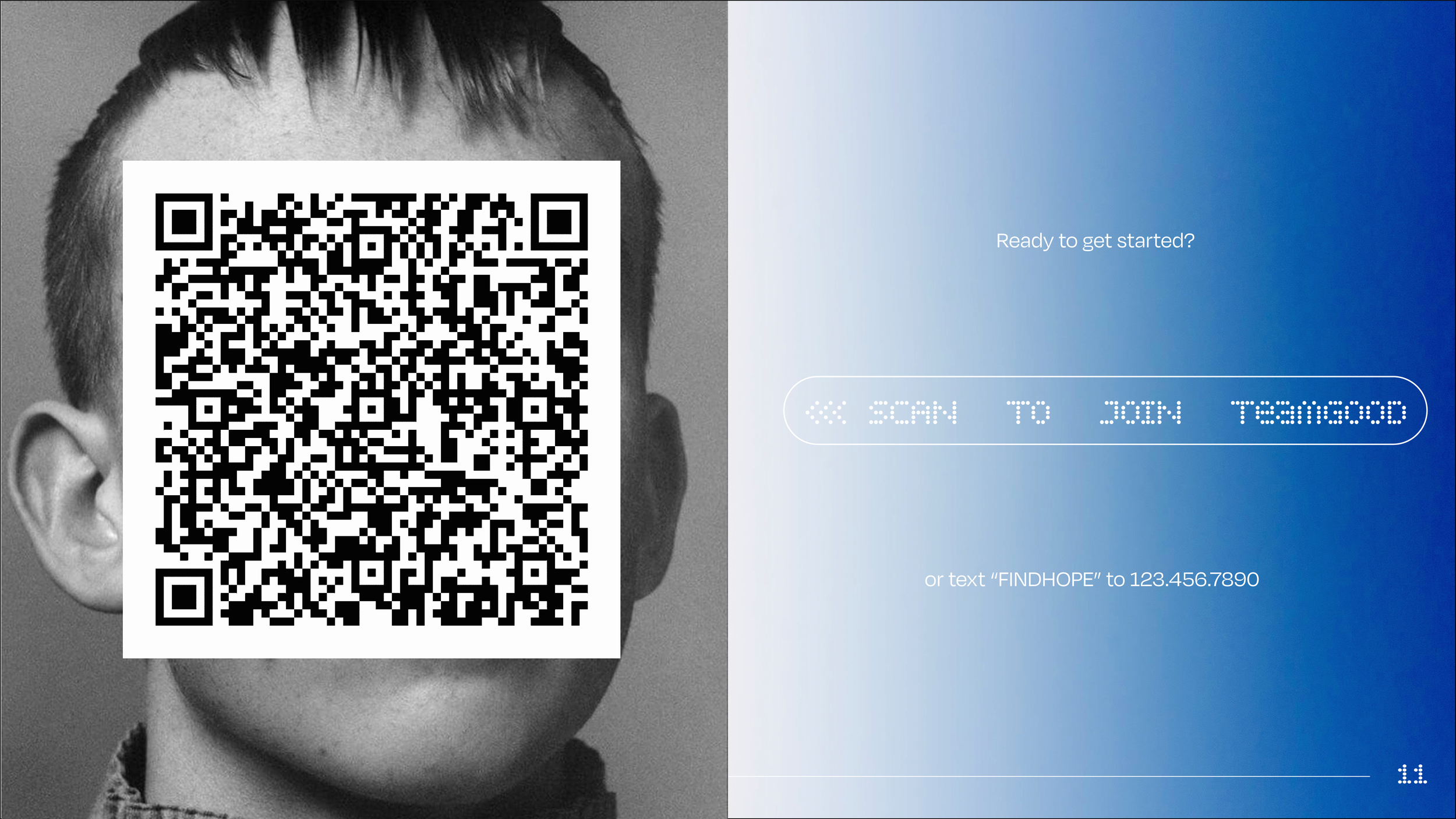 [10_03_24] branding and deck design for Networks United "Find Hope" Campaign