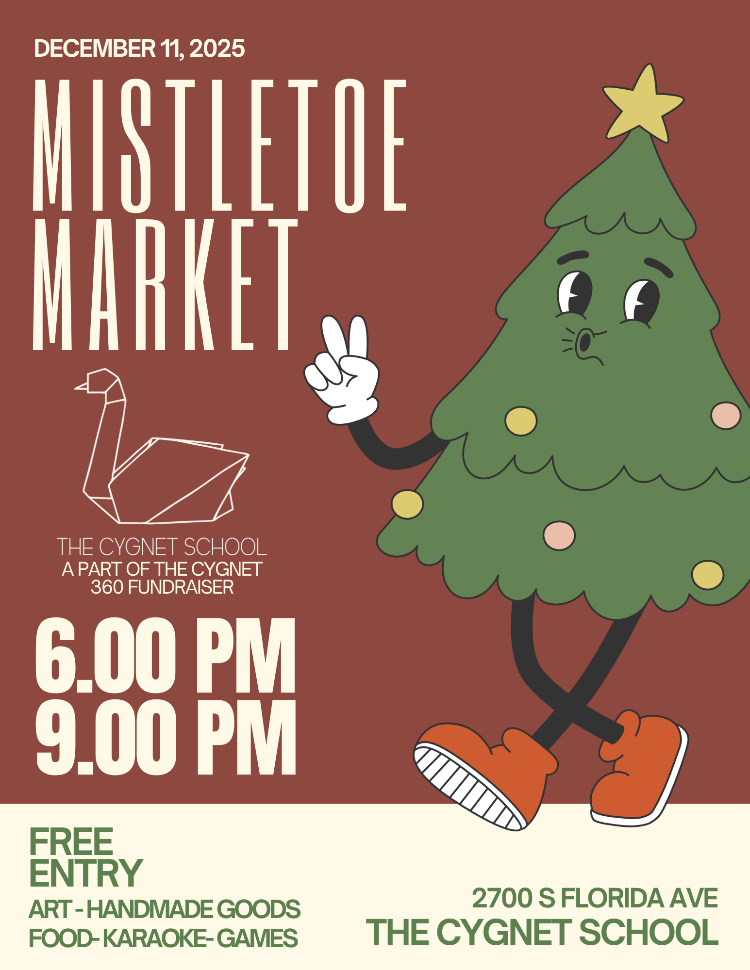 Cygnet Mistletoe Night Market