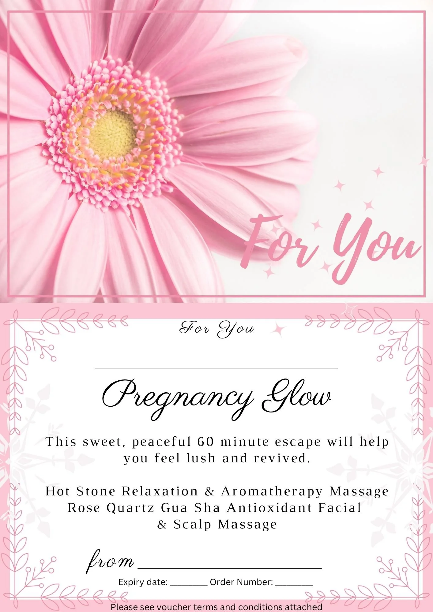 The Glow 60min e-voucher (pregnancy)