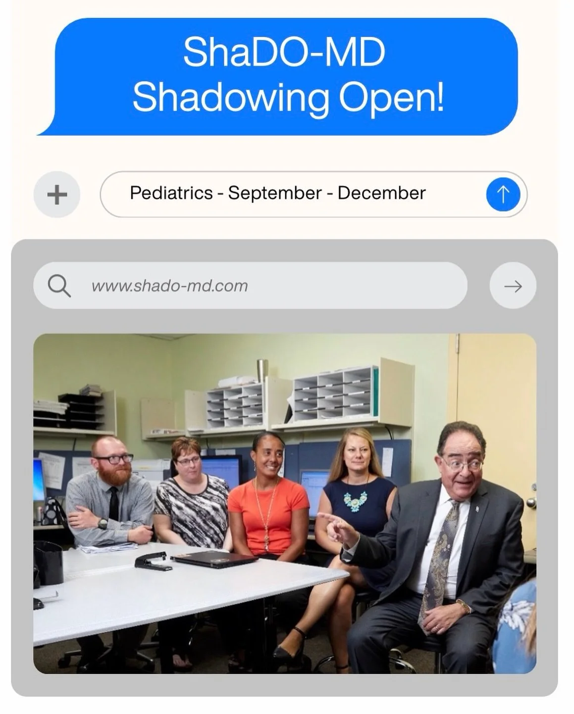 🚨🚨Fall 2026 Shadowing Starts: Shadow with us at President&rsquo;s Clinic this September - December! Shadowing will be in Baltimore. There are no strict requirements to shadow; however, if you sign up, you must attend! Link in bio 🥼🩺🚨🚨

#premed 