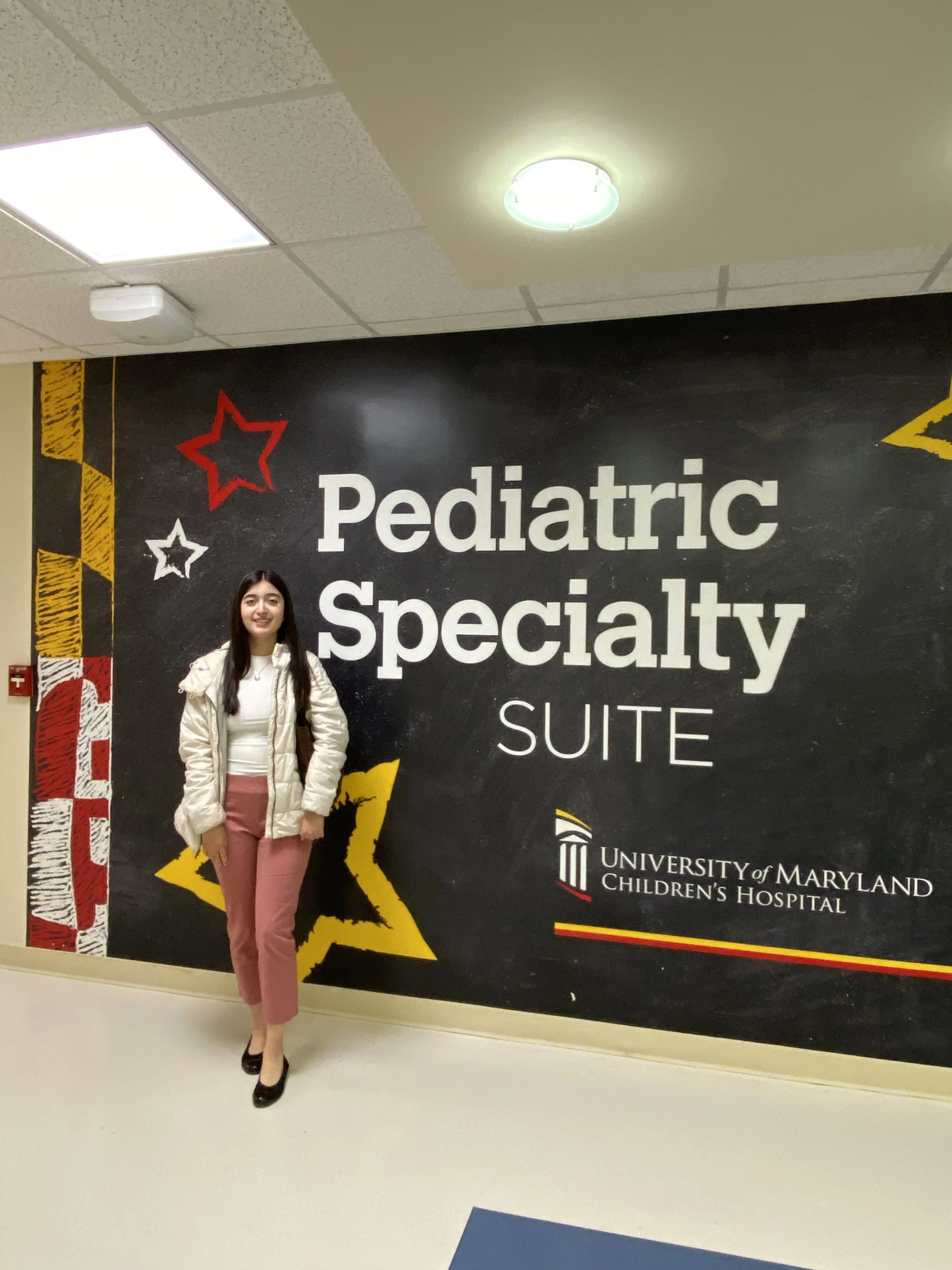 Student Shadowing Pediatric Specialty