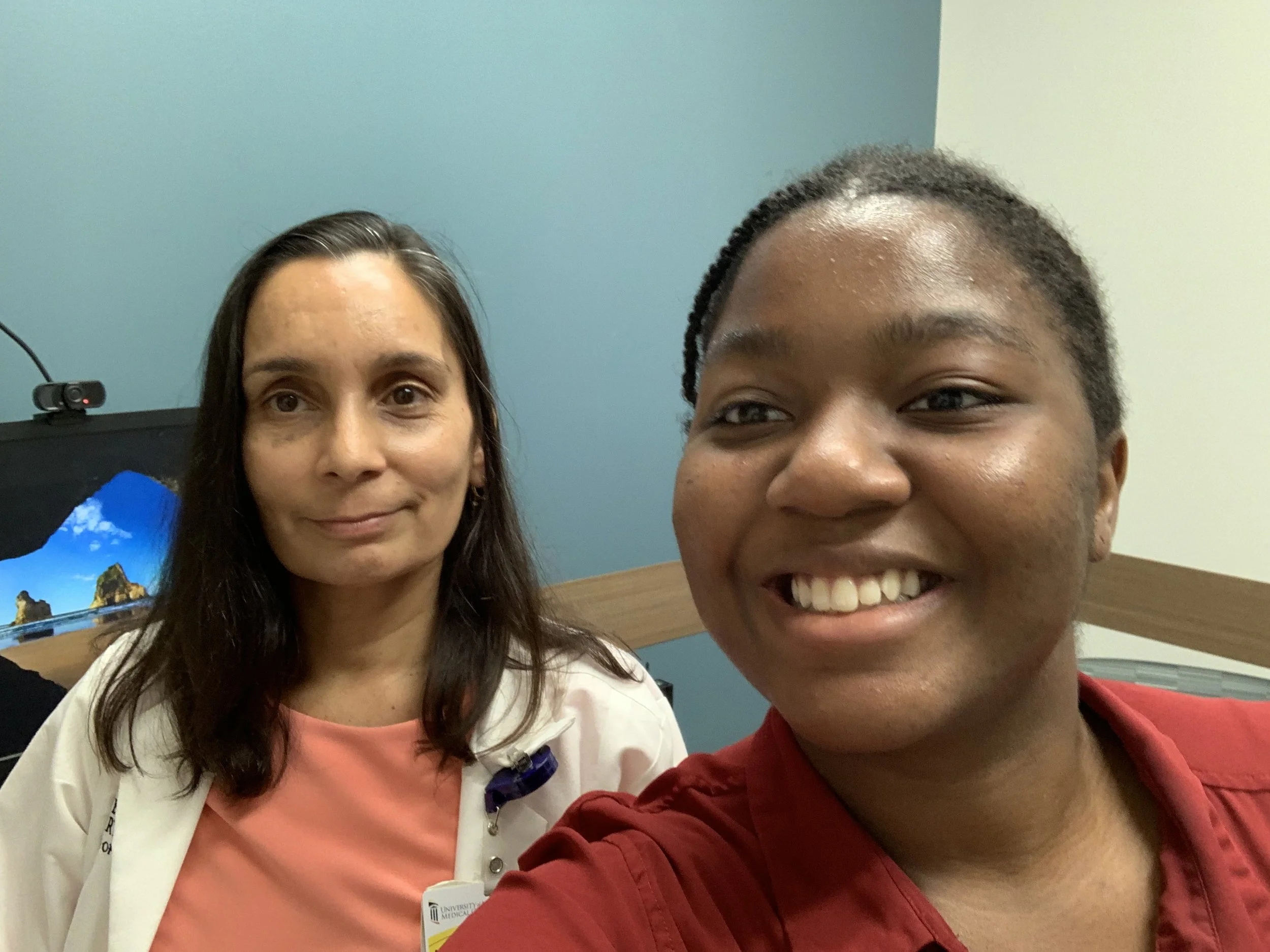 Student Shadowing Physician