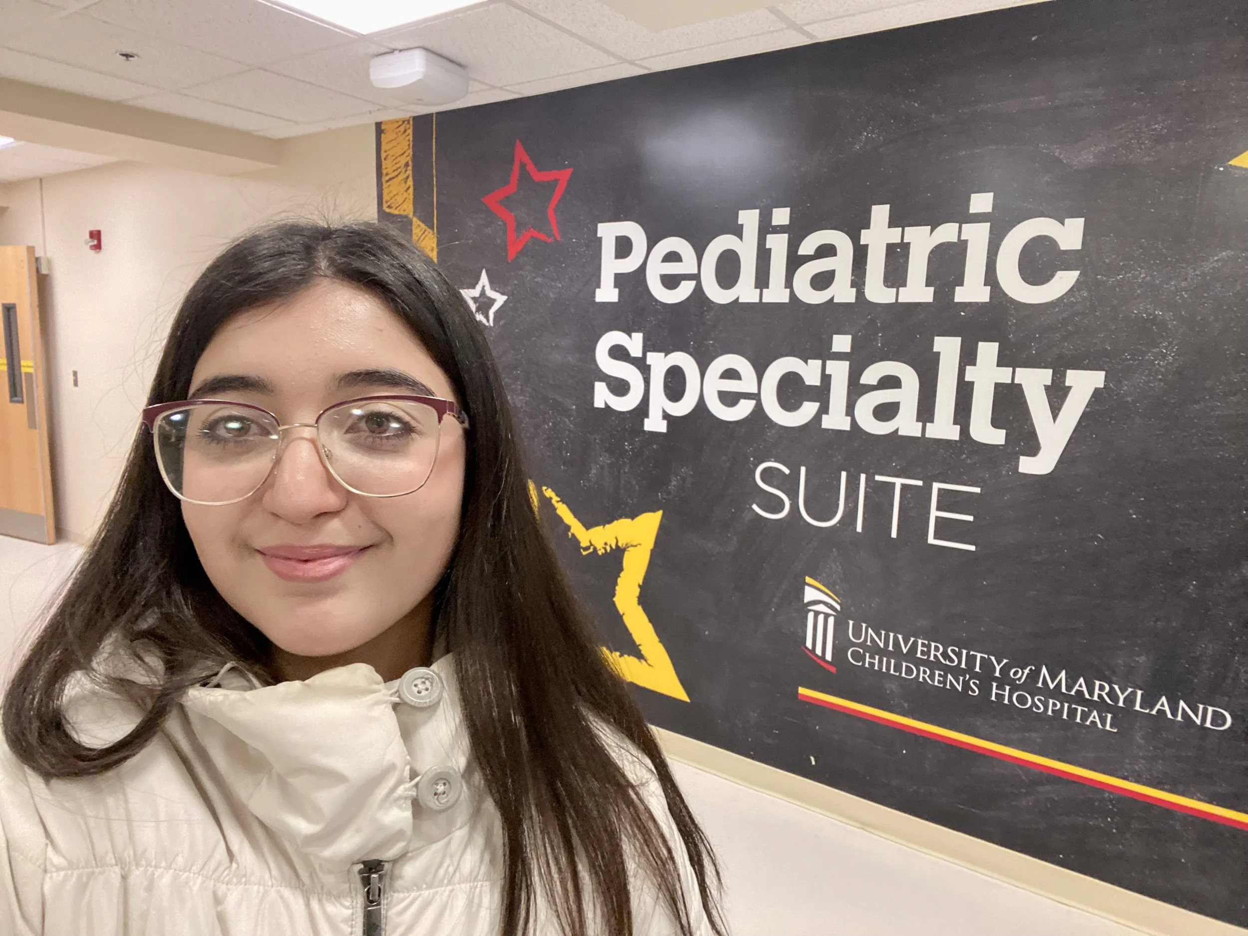 Student Shadowing Pediatric Specialty