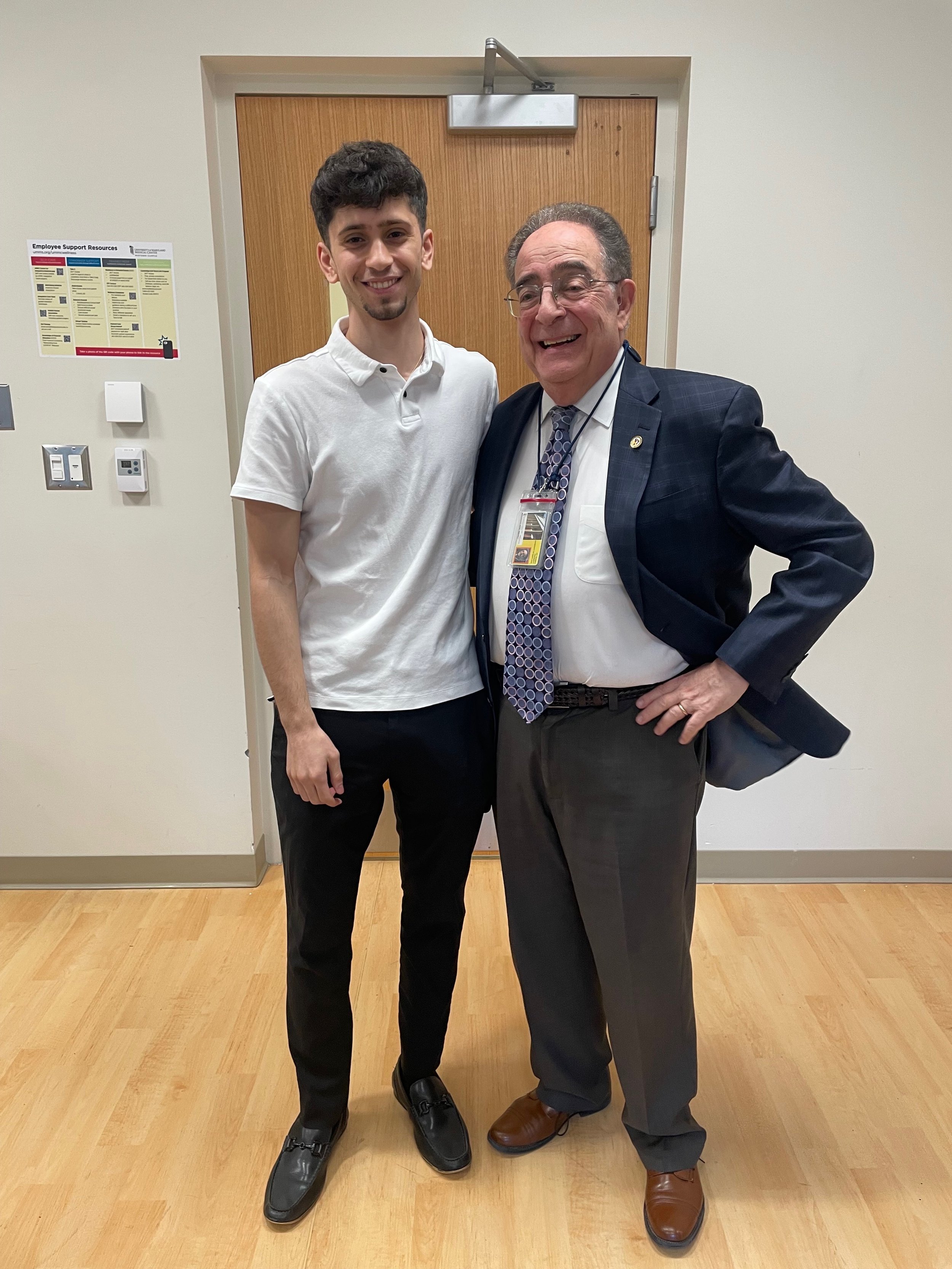 Student Shadowing Physician