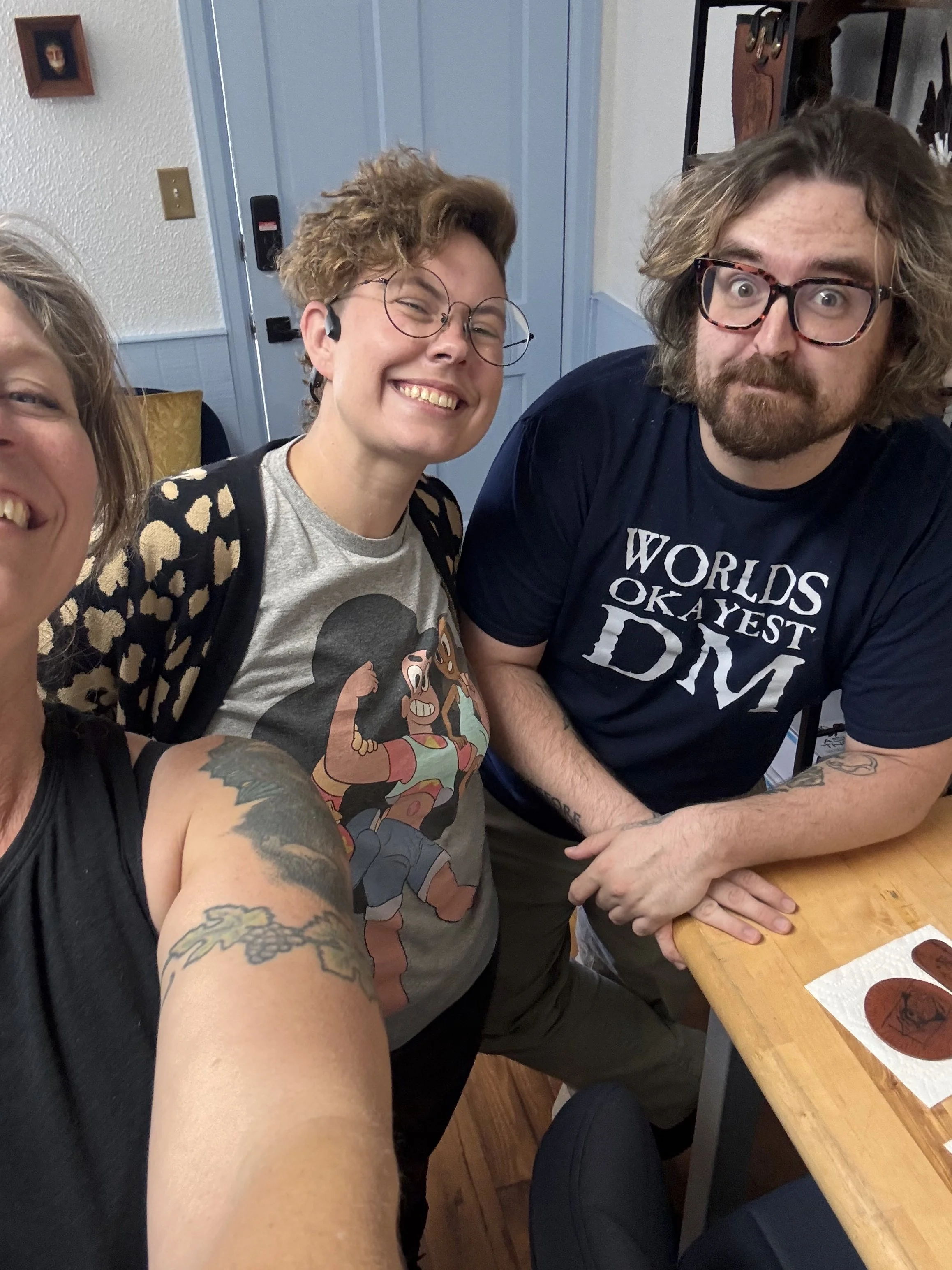 Smiling Tattoo Apprentices