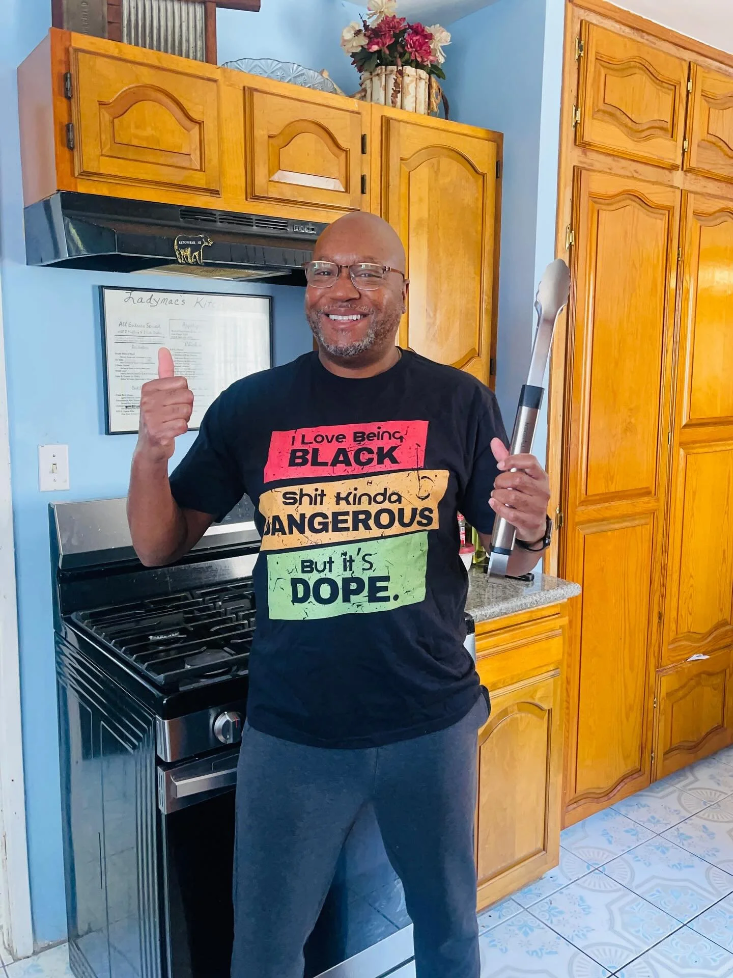 This was a challenging, but delightful and educational, day of celebrating Black Americans, and our ancestors, who have survived&mdash;and are still surviving&mdash;this [redacted] country. 

America may be as burnt at today&rsquo;s jerk chicken and 