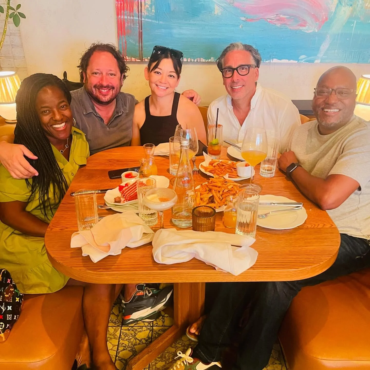 Enjoyed a delicious brunch with some incredible humans today at LAVO. Shoutout to @goddardfrytaco and @derrickdenicola for hooking us all the way up! 💙
 
And good luck to the man who, filled to the brim, took a hearty nap right at his table. I feel 