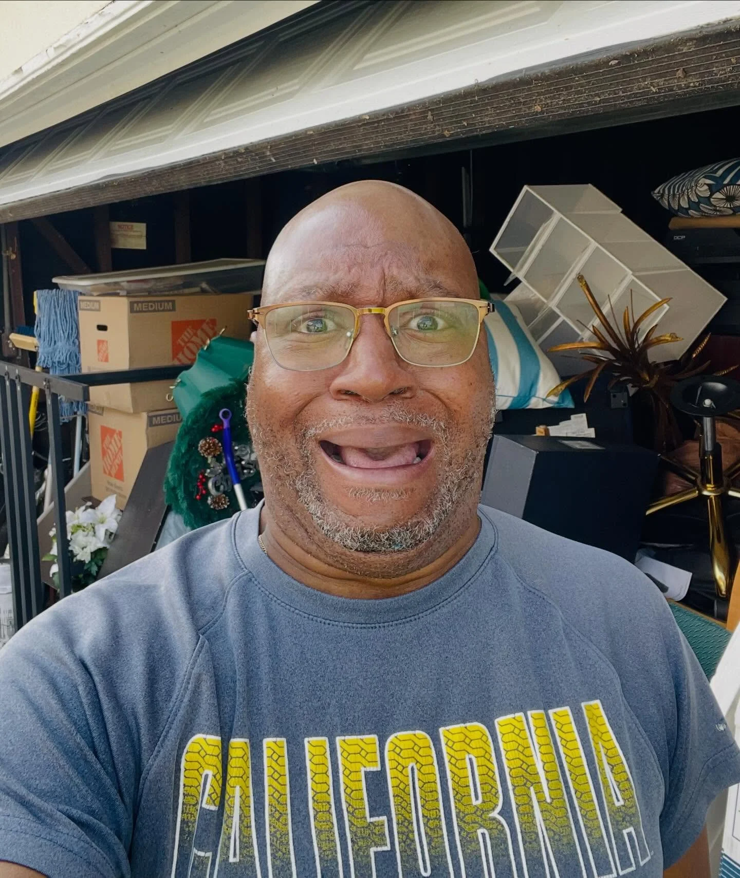 Finally attacked the garage today. 40 years of stuff to go through, including all my stuff from New York, and all my sister&rsquo;s and dad&rsquo;s belongings I stuffed in here after they passed. One step at a time. Lots more to do, but I made some s