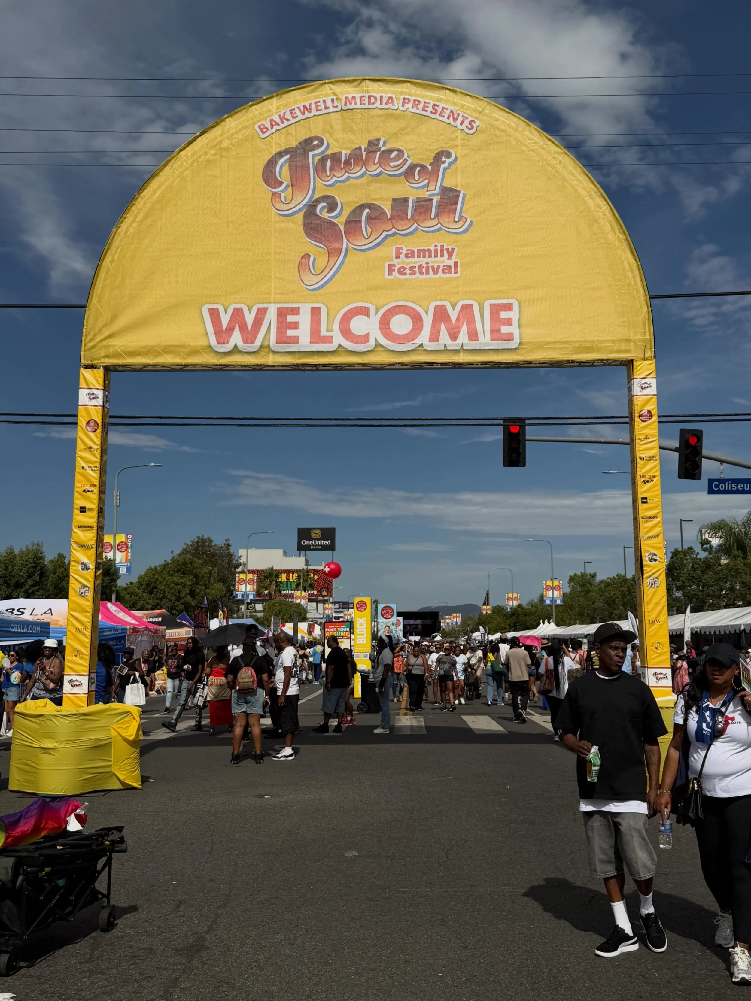 An afternoon of big fun at Leimert Park&rsquo;s annual Taste of Soul Family Festival. So very happy I got my funnel cake this year! And shoutout to @_danielenrique for joining the fun! 🙌🏾😆 #TasteOfSoul