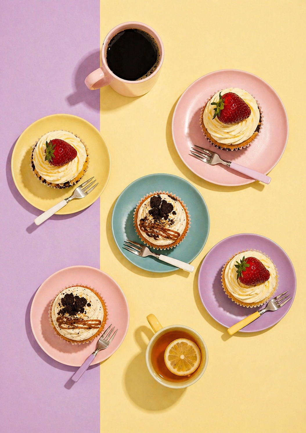 cupcakes for fika in Stockholm