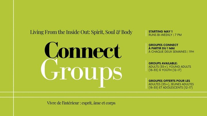 Connect Groups - Spring 2026