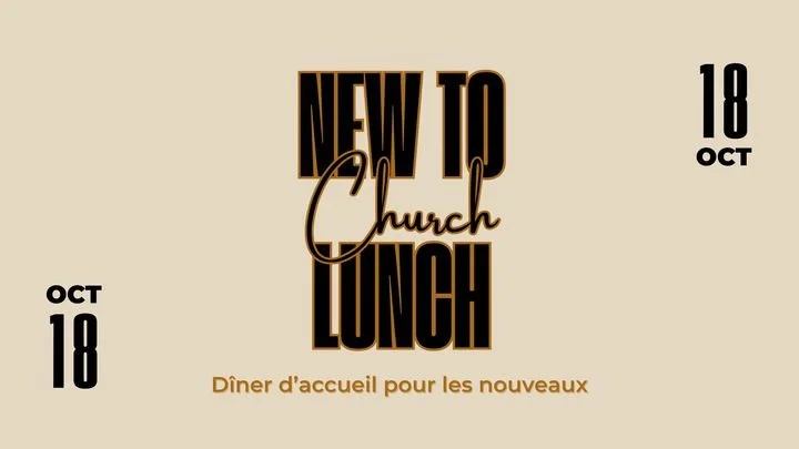 New to Church Info Lunch